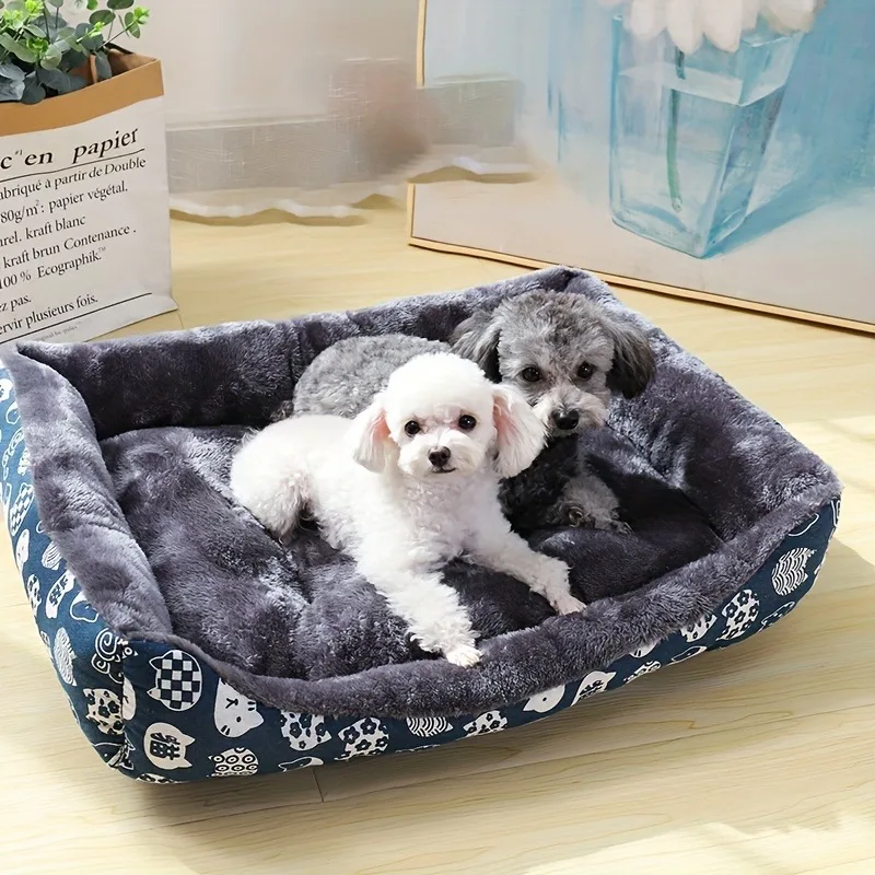 Pet Dog Bed Sofa Mats Winter Pet Products Coussin Chien Accessories Dogs Basket Supplies For Large Medium Small House Cat Bed - Image 2