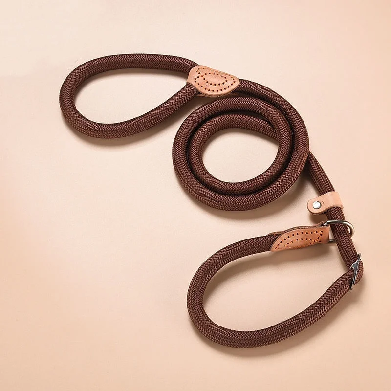 Adjustable Collar Harness Dog Leash Nylon Pet Lead Leash Dog Harness Durable Rope Belt Lightweight Dog Accessories Cat Collar - Image 5
