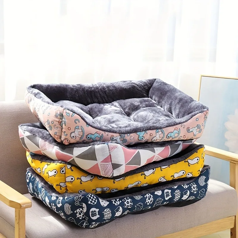 Pet Dog Bed Sofa Mats Winter Pet Products Coussin Chien Accessories Dogs Basket Supplies For Large Medium Small House Cat Bed - Image 4