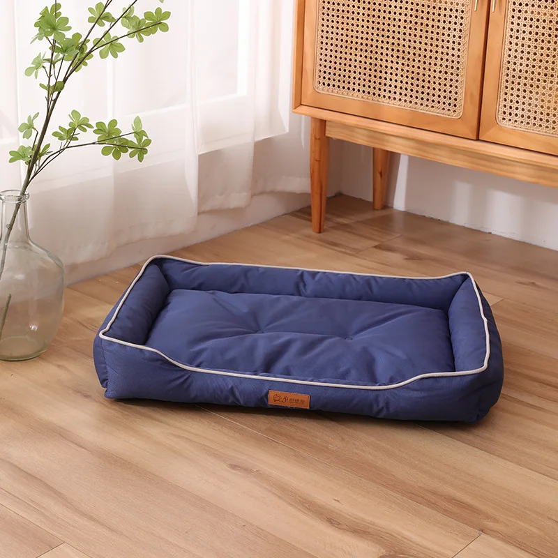 Four Season Square Dog Bed for Large Dog Mattress Bite-resistant Cat Bed Soft Thickened Dog Bed Waterproof Sofa Pet House - Image 11