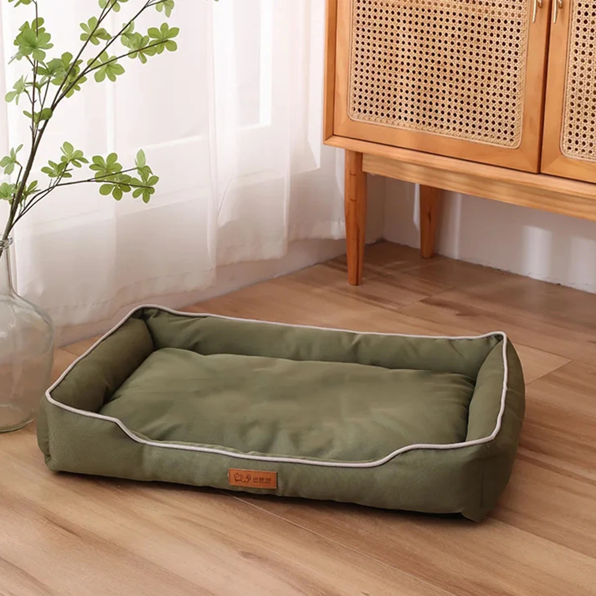 Four Season Square Dog Bed for Large Dog Mattress Bite-resistant Cat Bed Soft Thickened Dog Bed Waterproof Sofa Pet House - Image 9