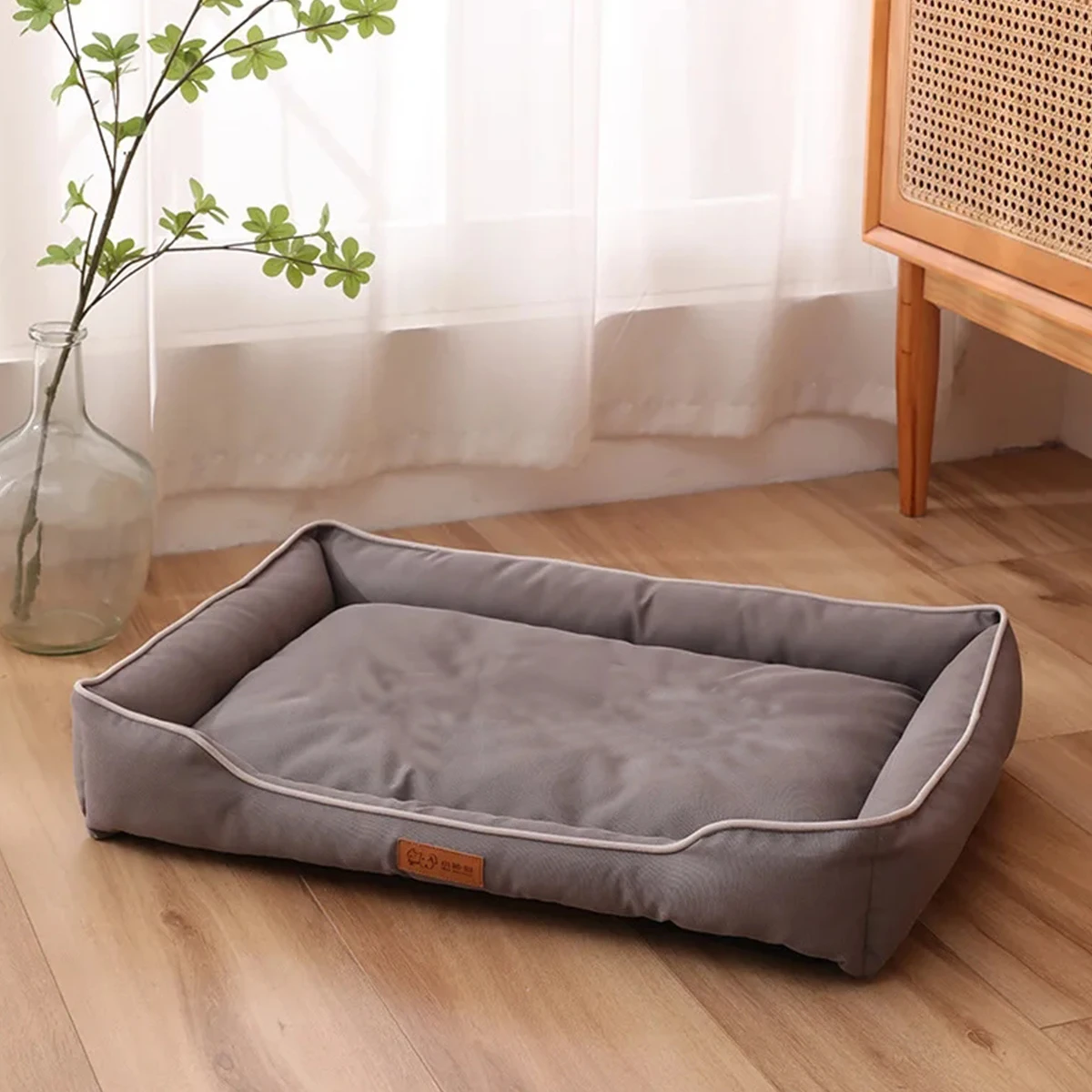 Four Season Square Dog Bed for Large Dog Mattress Bite-resistant Cat Bed Soft Thickened Dog Bed Waterproof Sofa Pet House - Image 7
