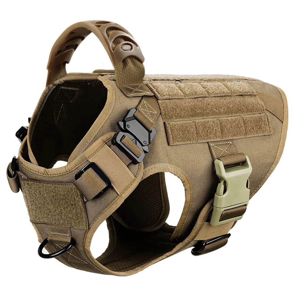 Large Dog Harness And Leash Set Pet German Shepherd Malinois Training Walking Vest Dog Harness And Collar For Medium Large Dogs - Image 7