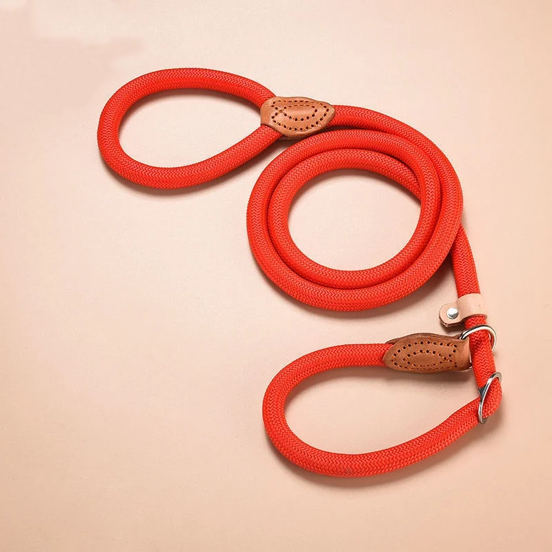 Adjustable Collar Harness Dog Leash Nylon Pet Lead Leash Dog Harness Durable Rope Belt Lightweight Dog Accessories Cat Collar - Image 7