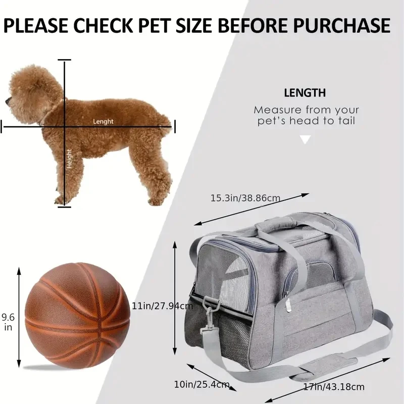 Soft Sided Large Cat Carrier - Image 4