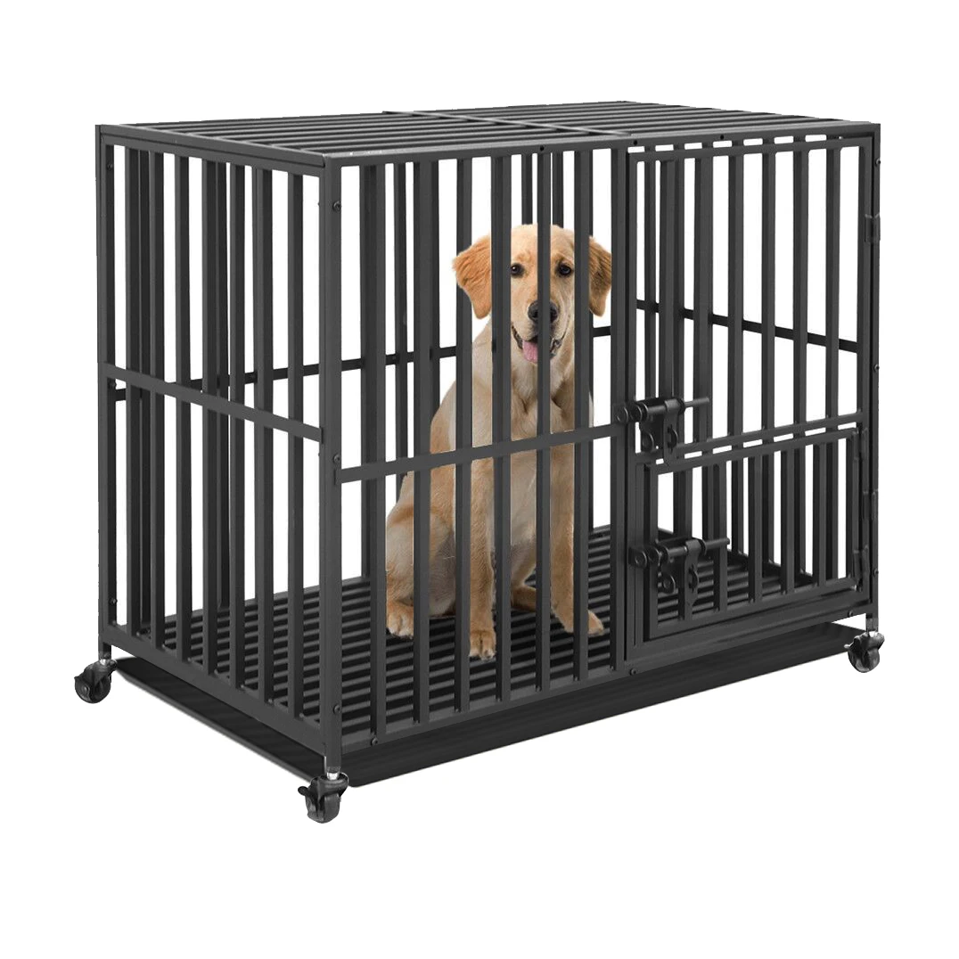 Heavy Duty Dog Crate With Wheels - Image 4