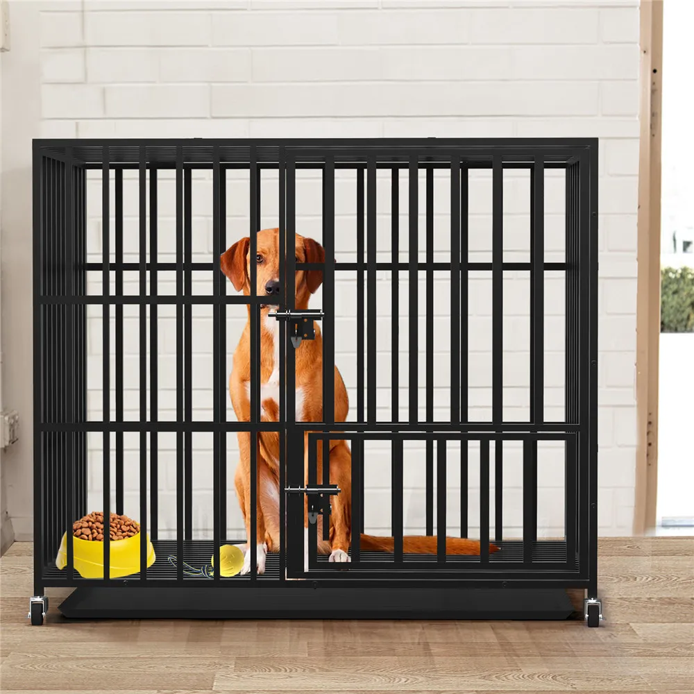 Heavy Duty Dog Crate With Wheels - Image 2