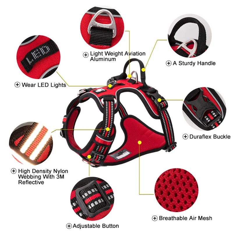 Reflective No Pull Dog Harness - Image 6