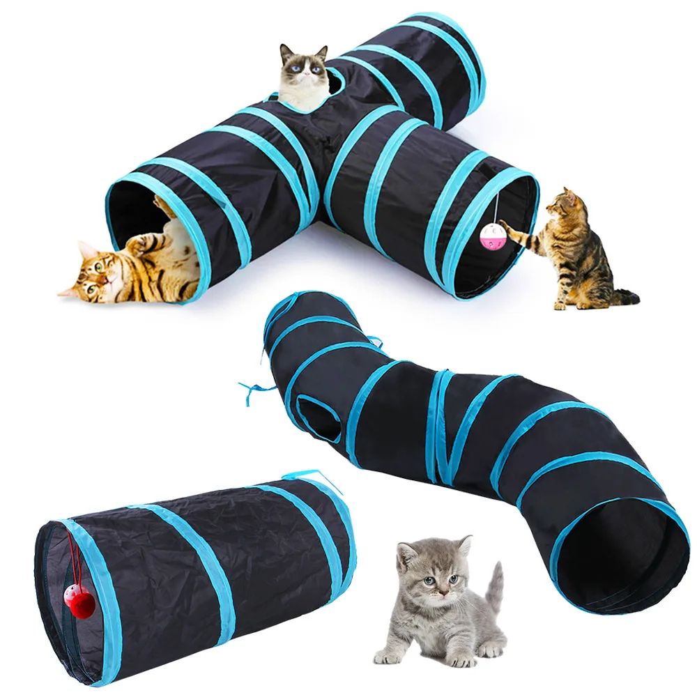 Foldable Cat Play Tunnel - Image 5