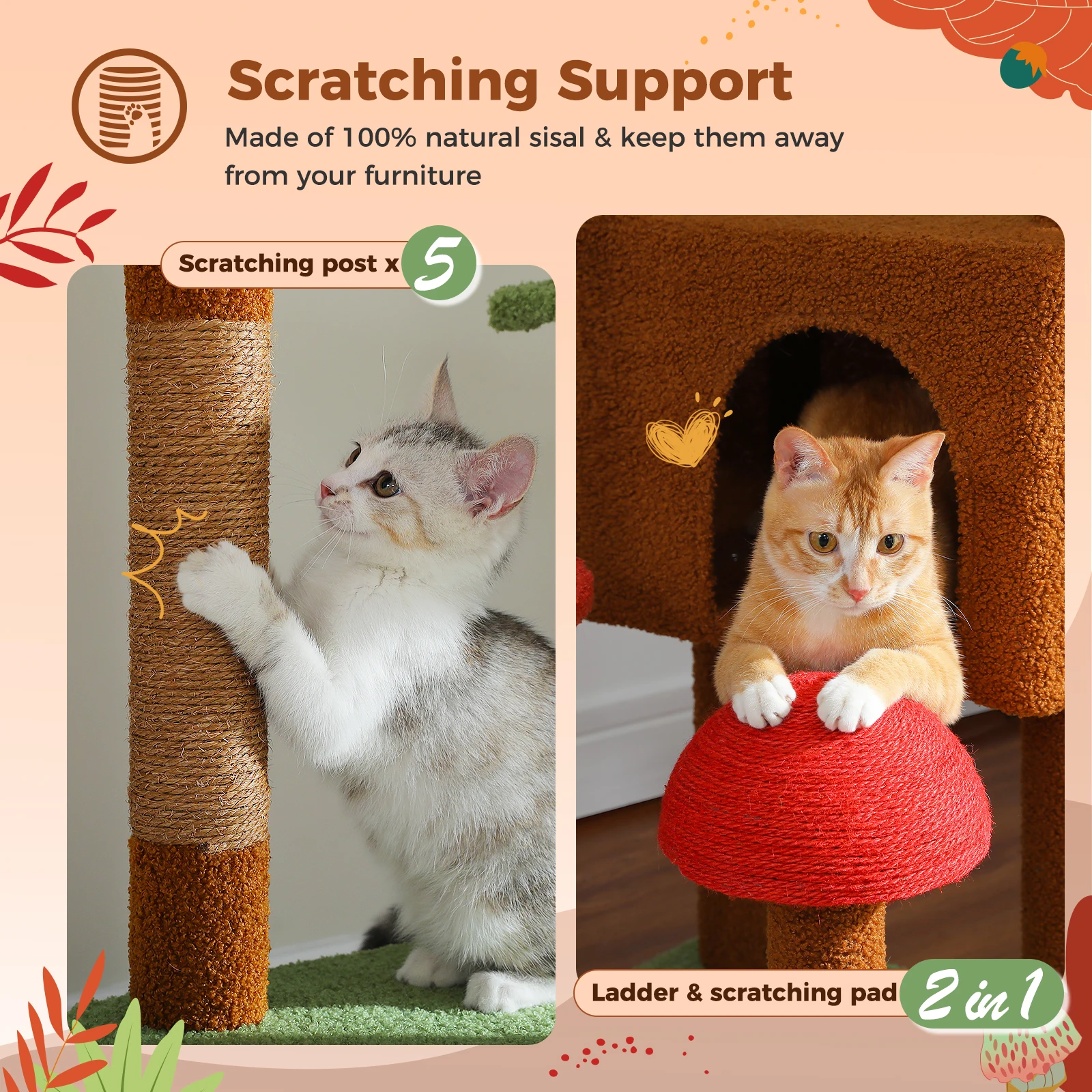 Floor To Ceiling Cat Tree - Image 3