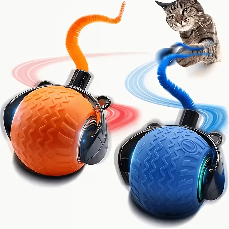 LED Rolling Cat Ball