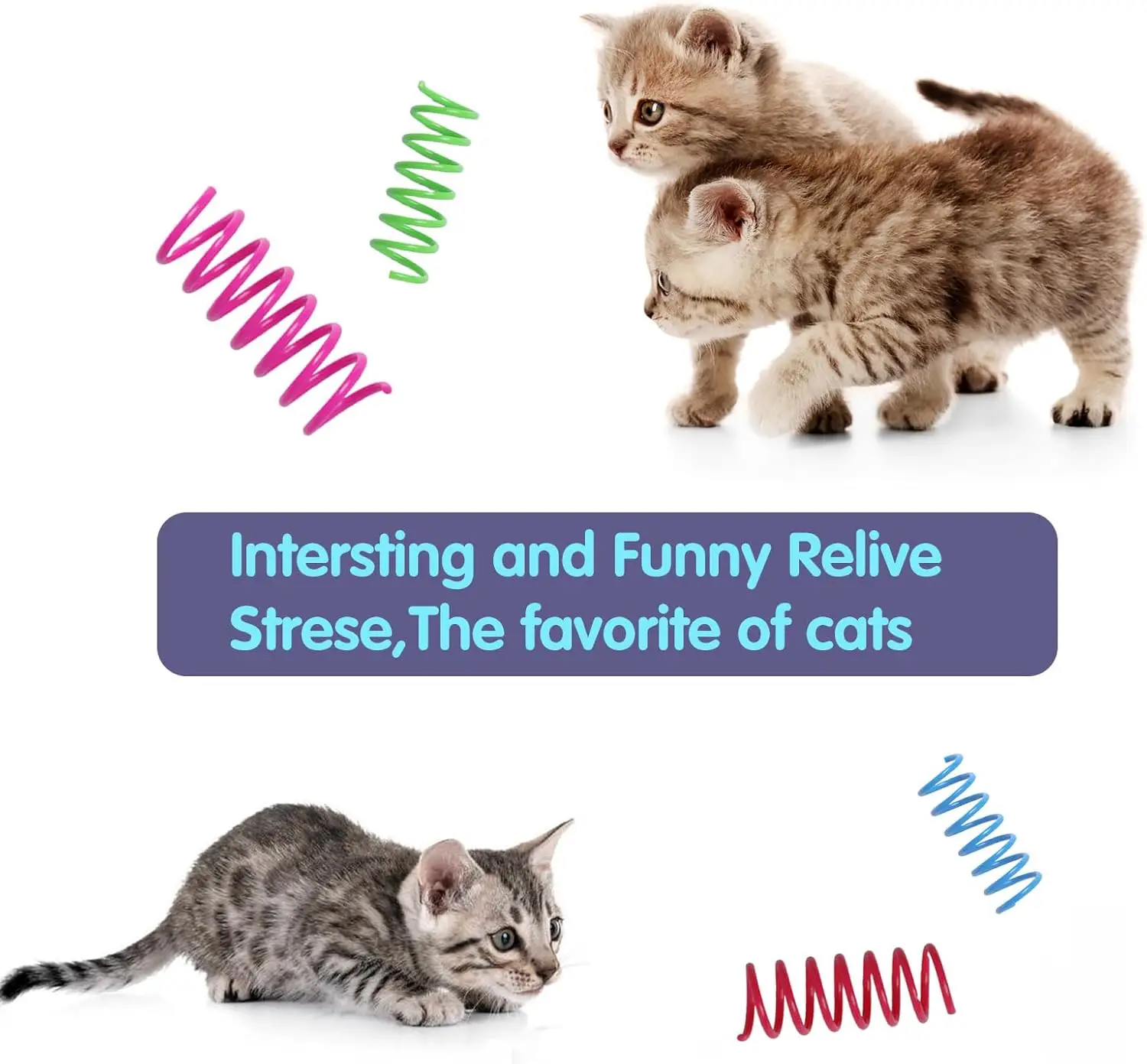 Cat Spring Toy Set - Image 6