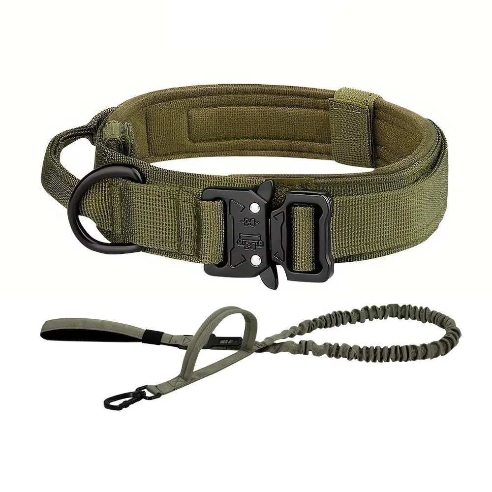 Tactical Dog Collar Leash Set - Image 11