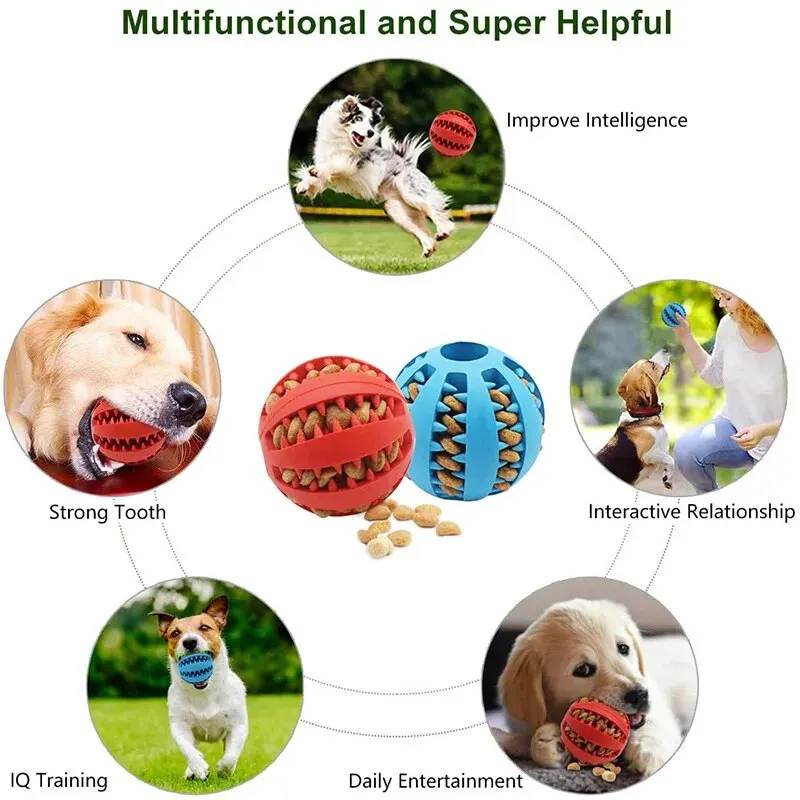 Treat Dispenser Dog Toy Ball - Image 5