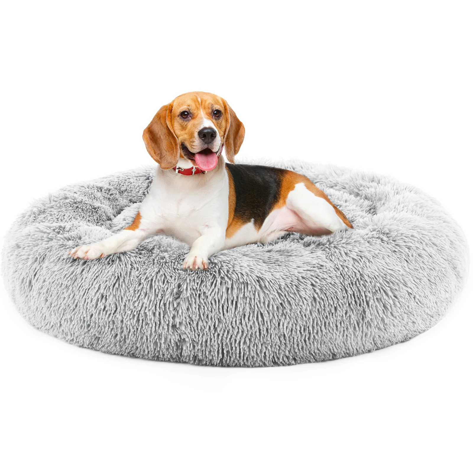 Calming Round Dog Bed - Image 7