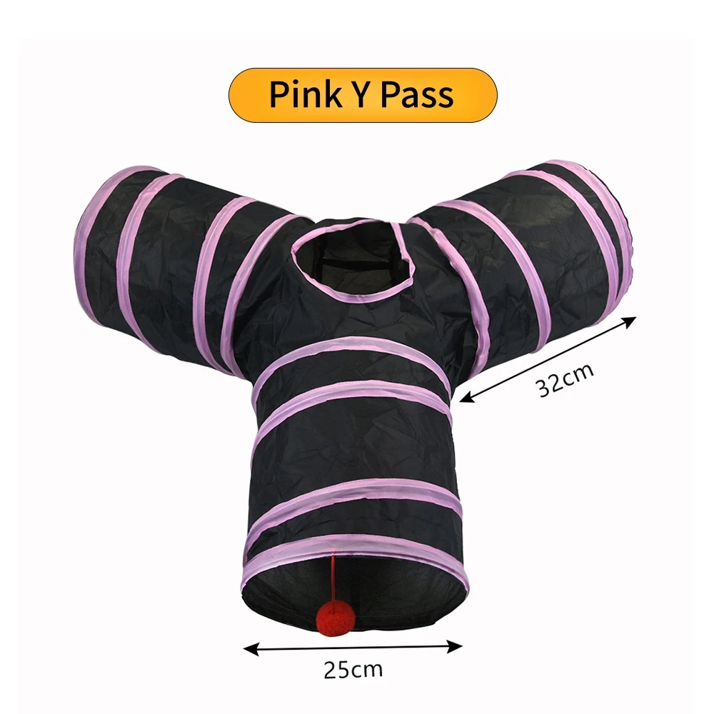 Foldable Cat Play Tunnel - Image 7