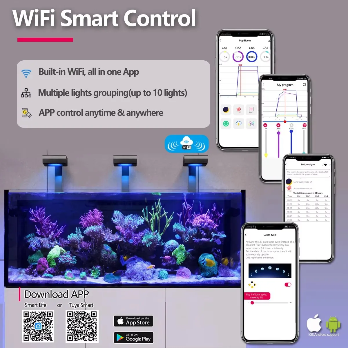 Reef Aquarium LED Light - Image 2