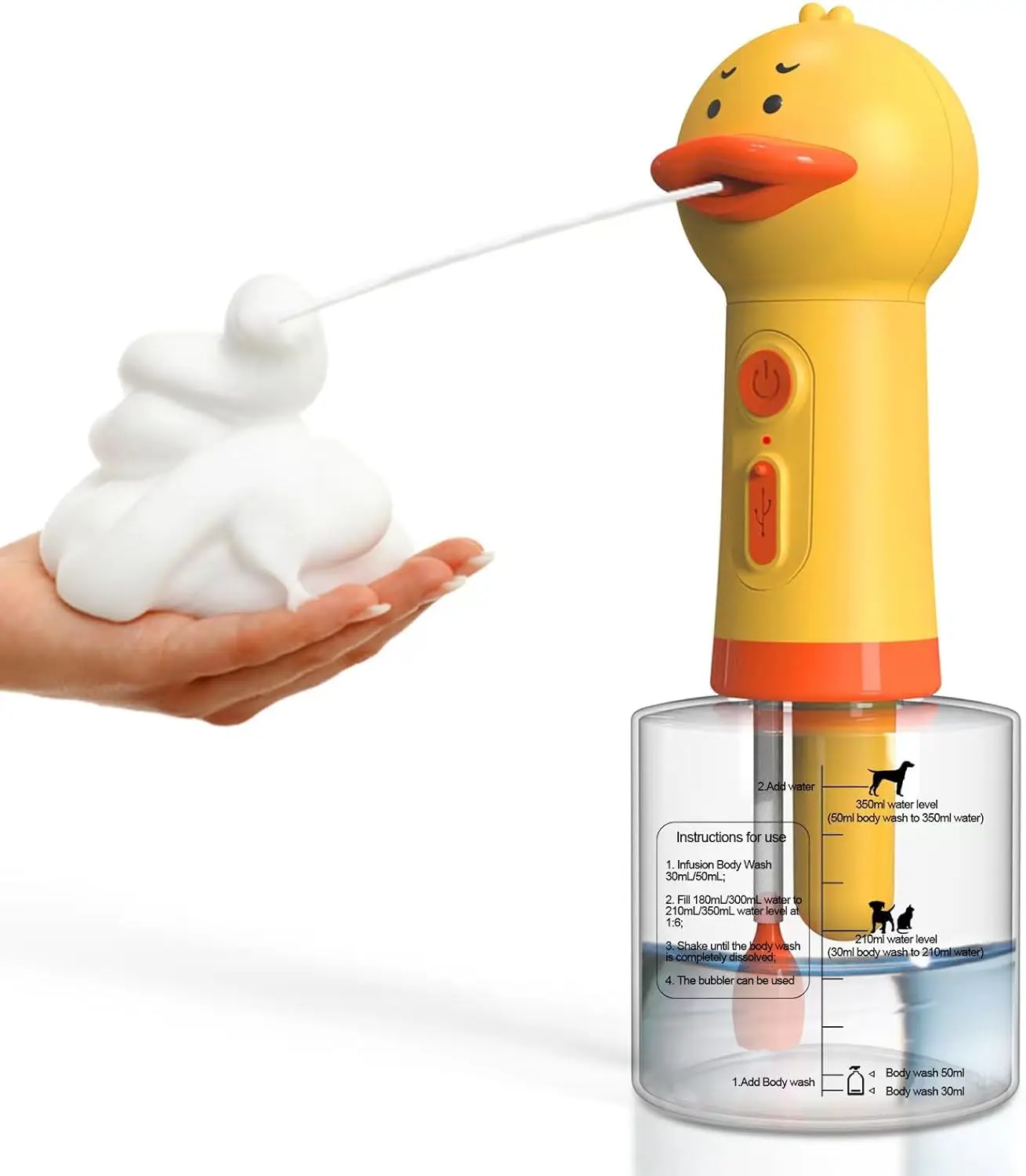 Automatic Pet Bath Foam Dispenser - Image 7