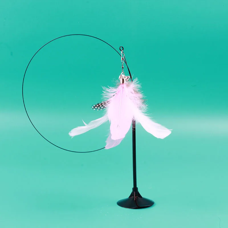 Feather Teaser Wand Cat Toy - Image 12