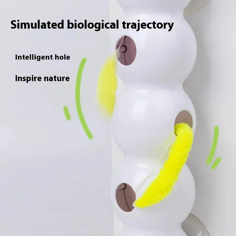 Motion Activated Whack A Worm Cat Toy - Image 3