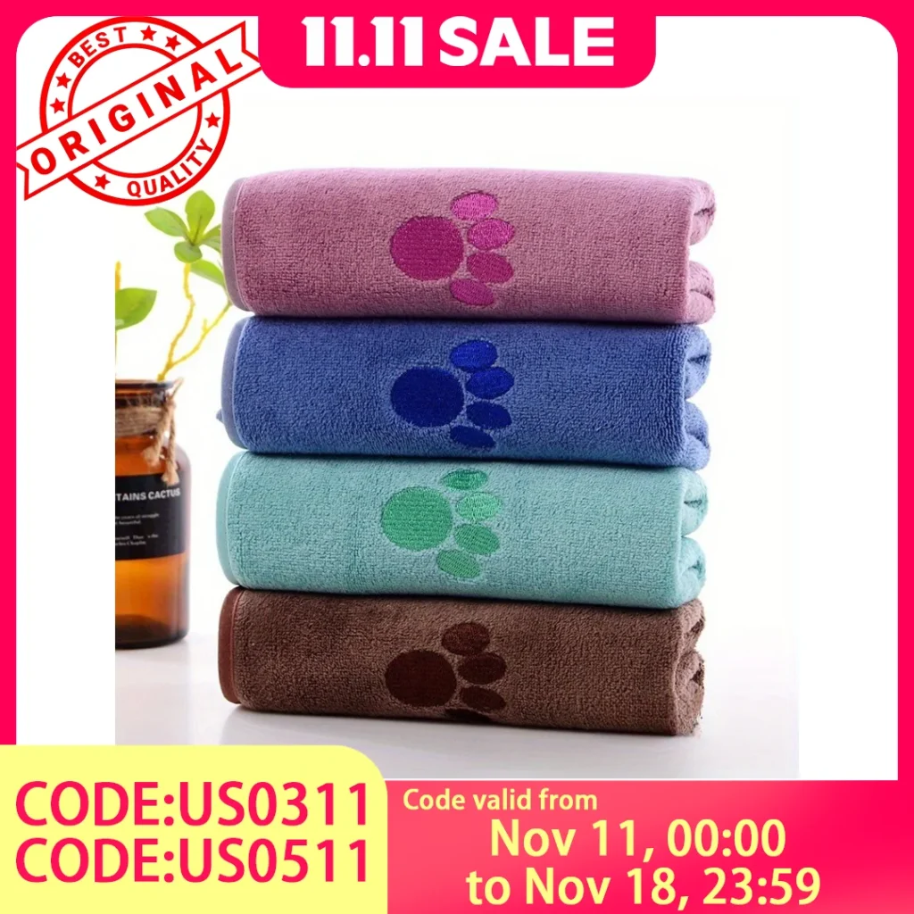 Microfiber Pet Bath Towels