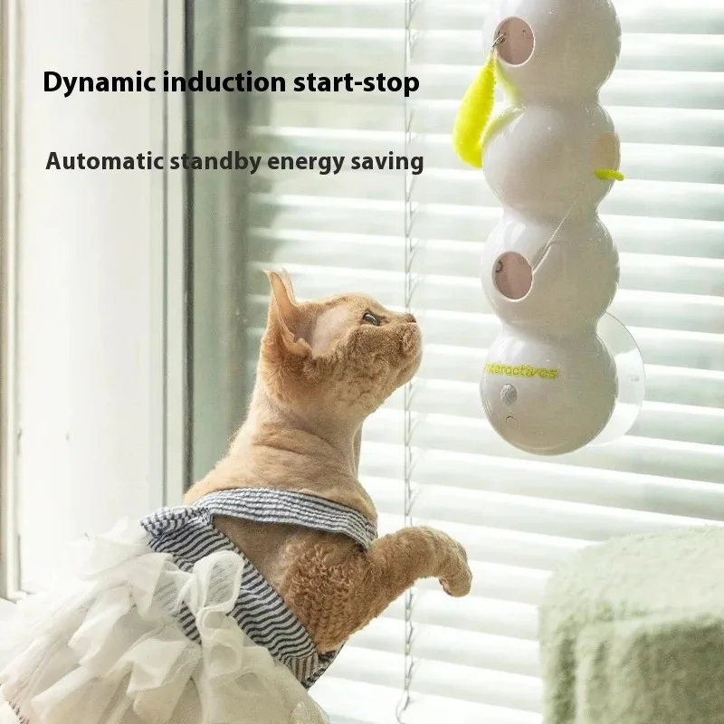 Motion Activated Whack A Worm Cat Toy - Image 2