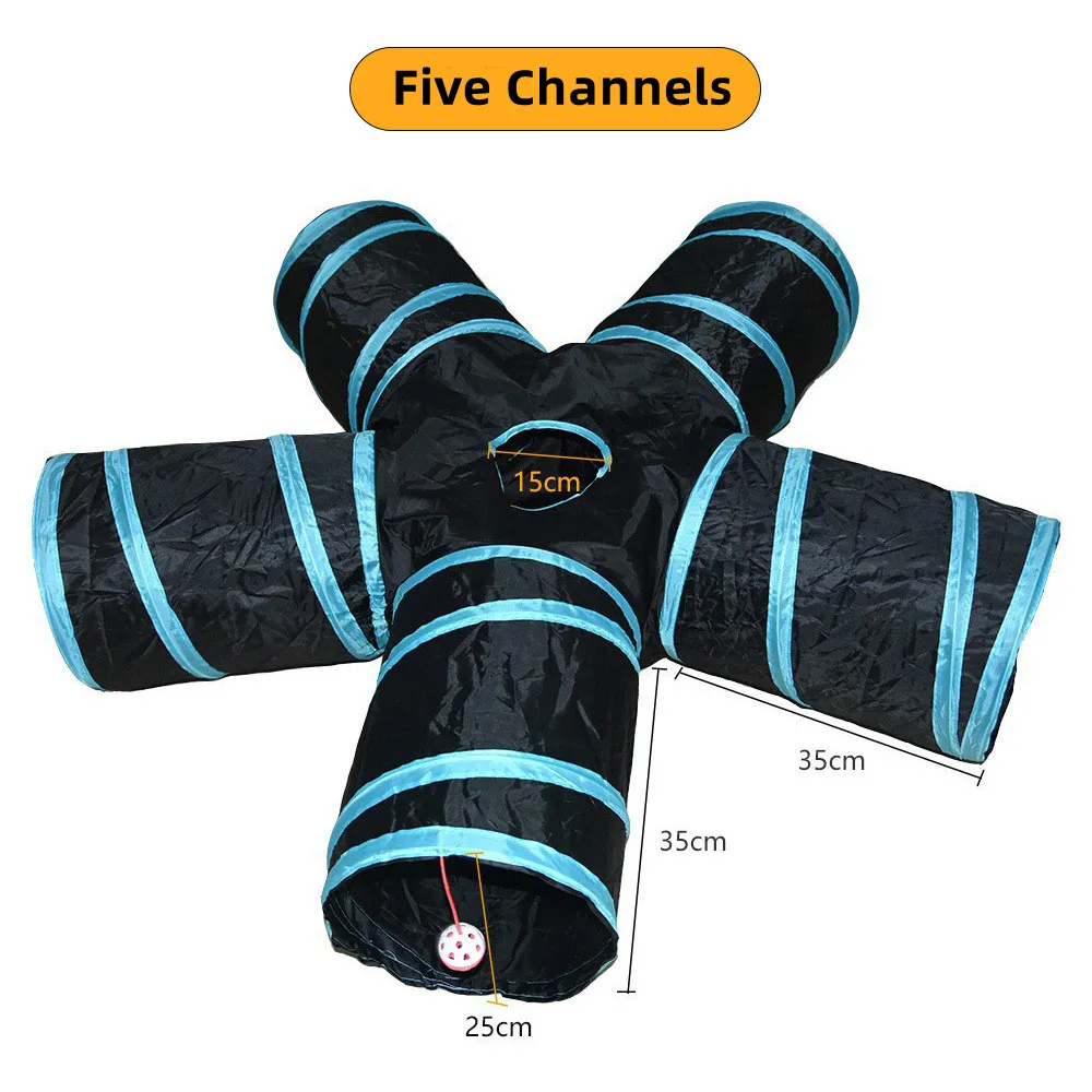 Foldable Cat Play Tunnel - Image 23