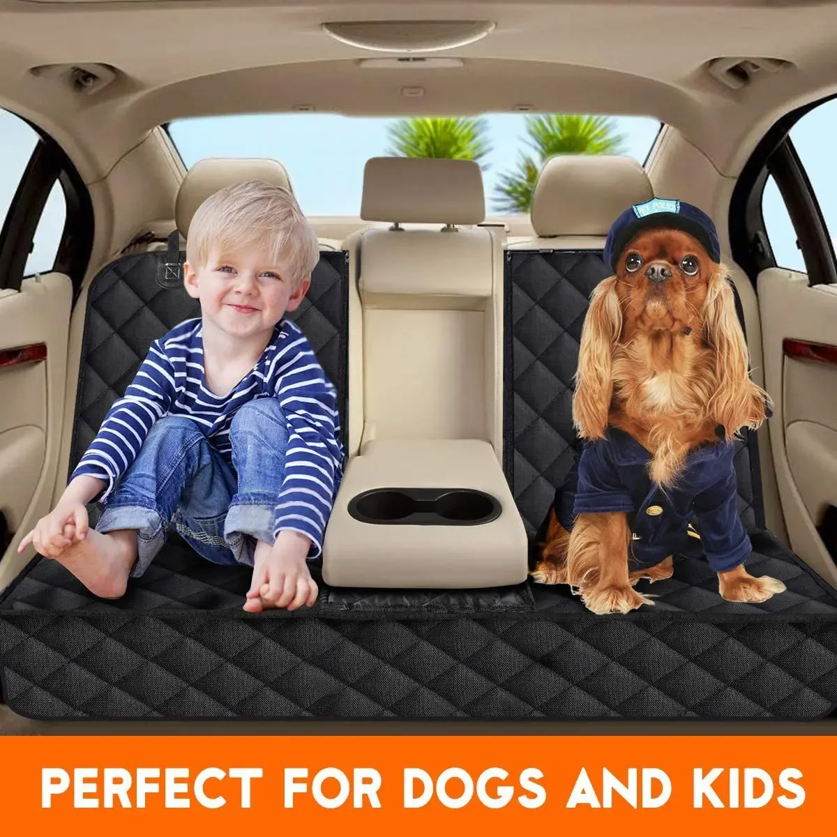 Waterproof Dog Back Seat Cover - Image 3