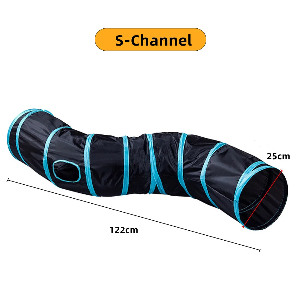 Foldable Cat Play Tunnel - Image 19