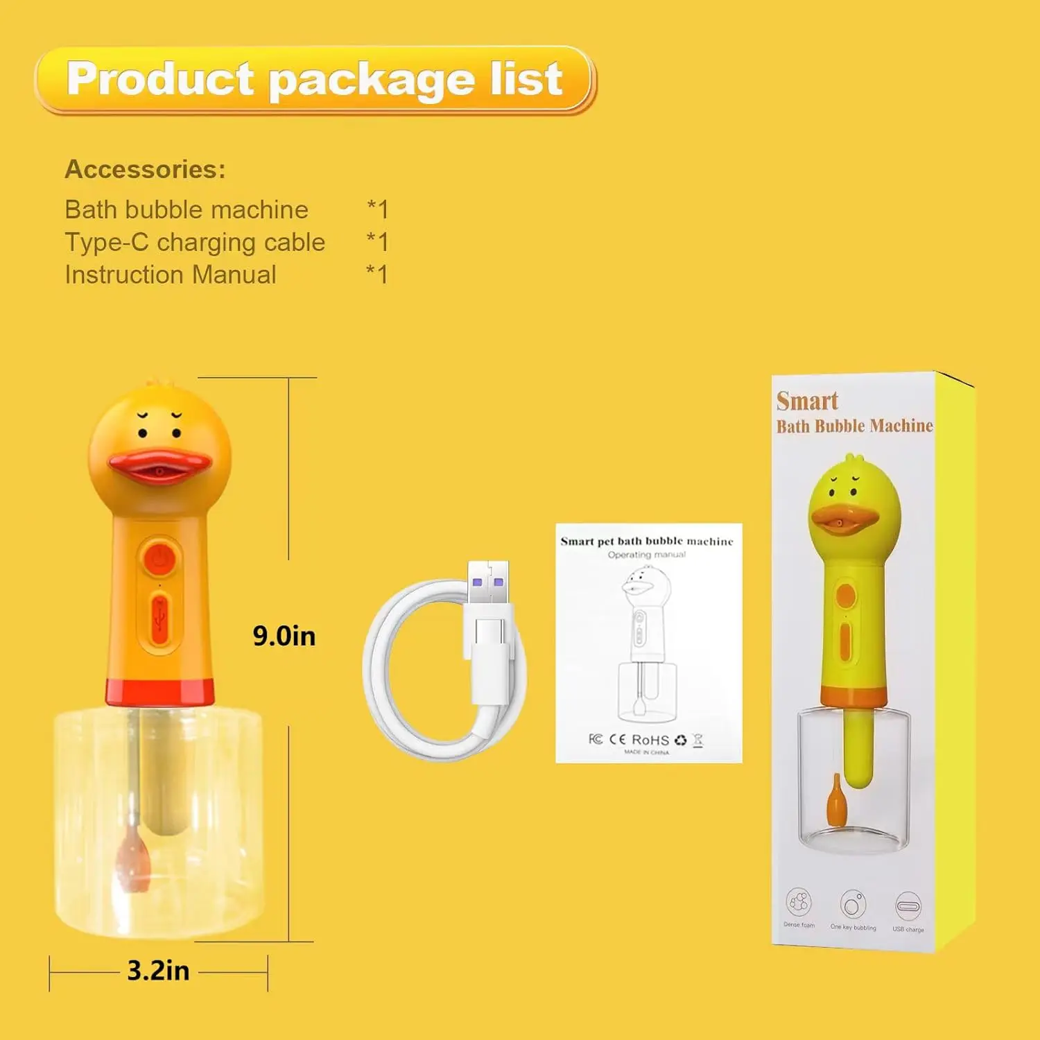 Automatic Pet Bath Foam Dispenser - Image 5