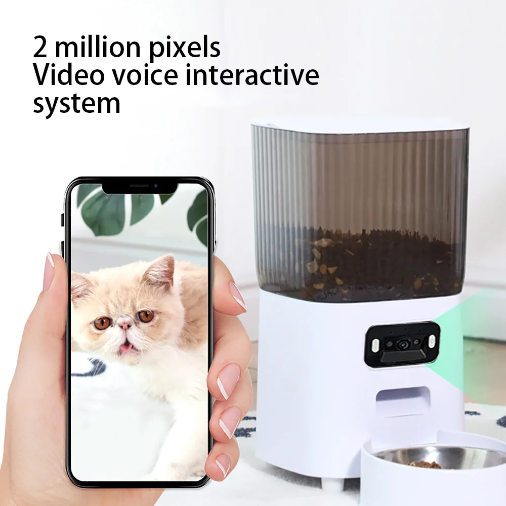 Automatic Cat Feeder With Camera