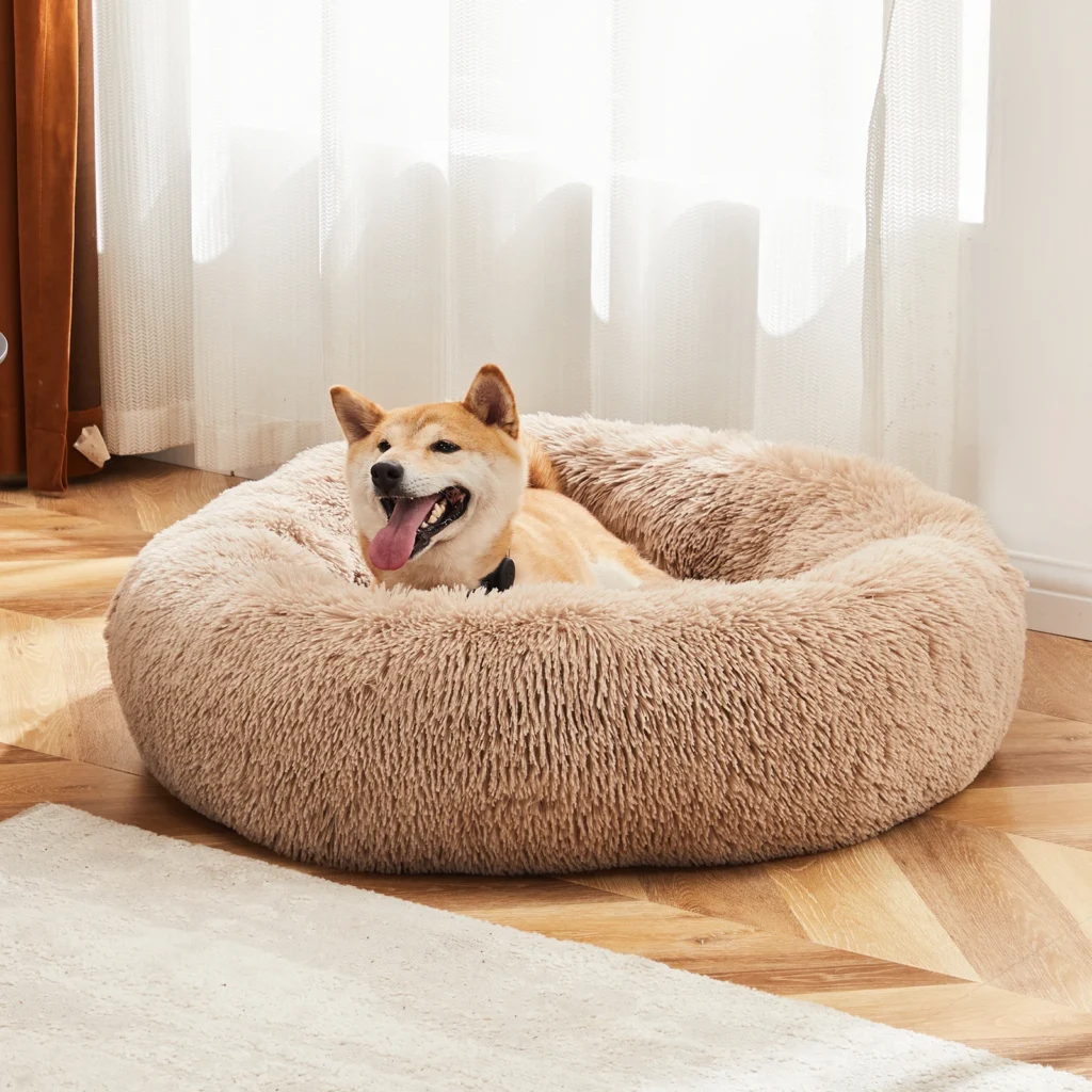 Calming Round Dog Bed