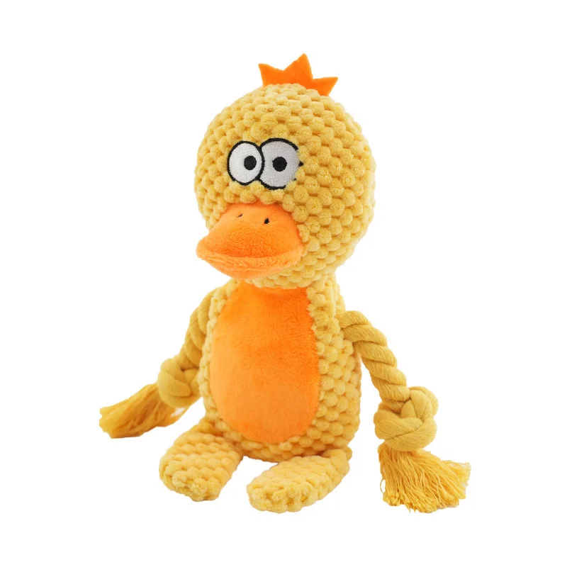 Squeaky Plush Dog Chew Toy - Image 5