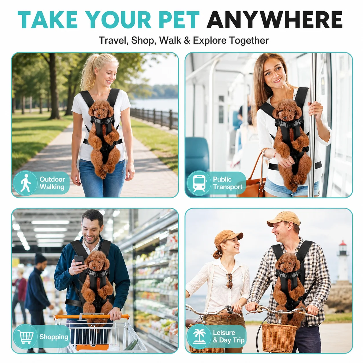 Front Pet Carrier Backpack - Image 6
