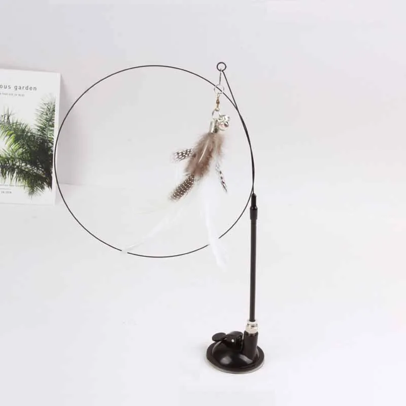 Feather Teaser Wand Cat Toy - Image 10
