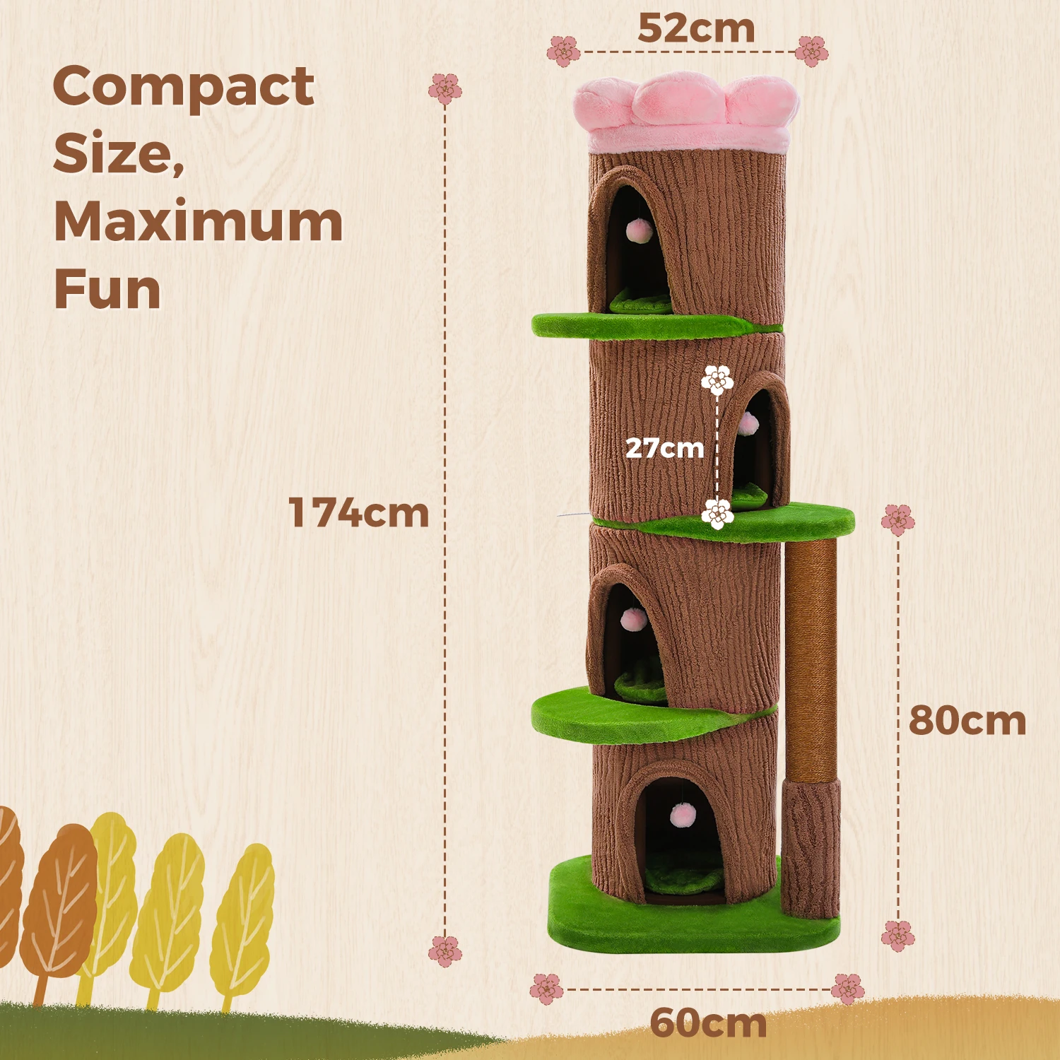 Large Luxury Cat Tree - Image 6