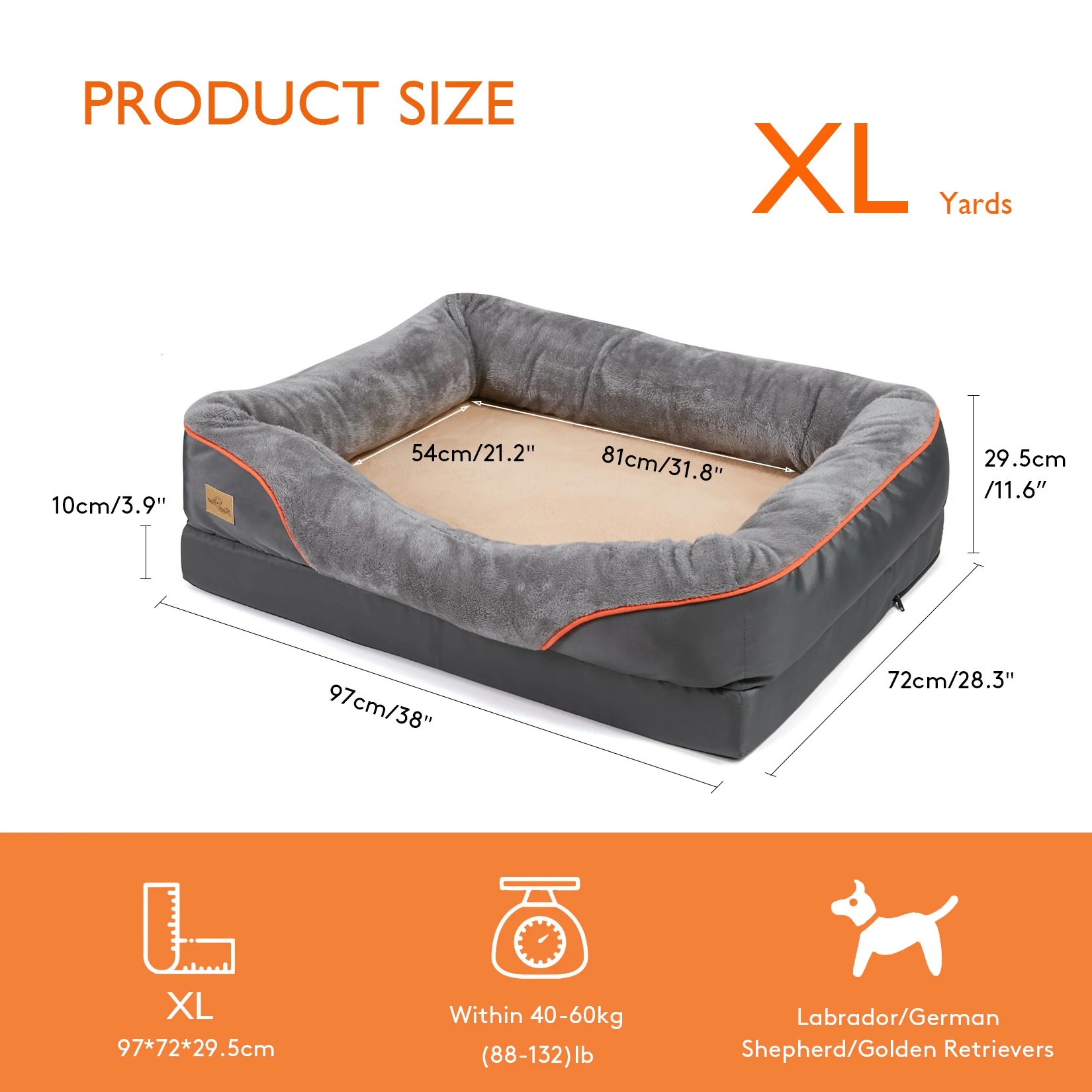 Washable Large Dog Bed - Image 10