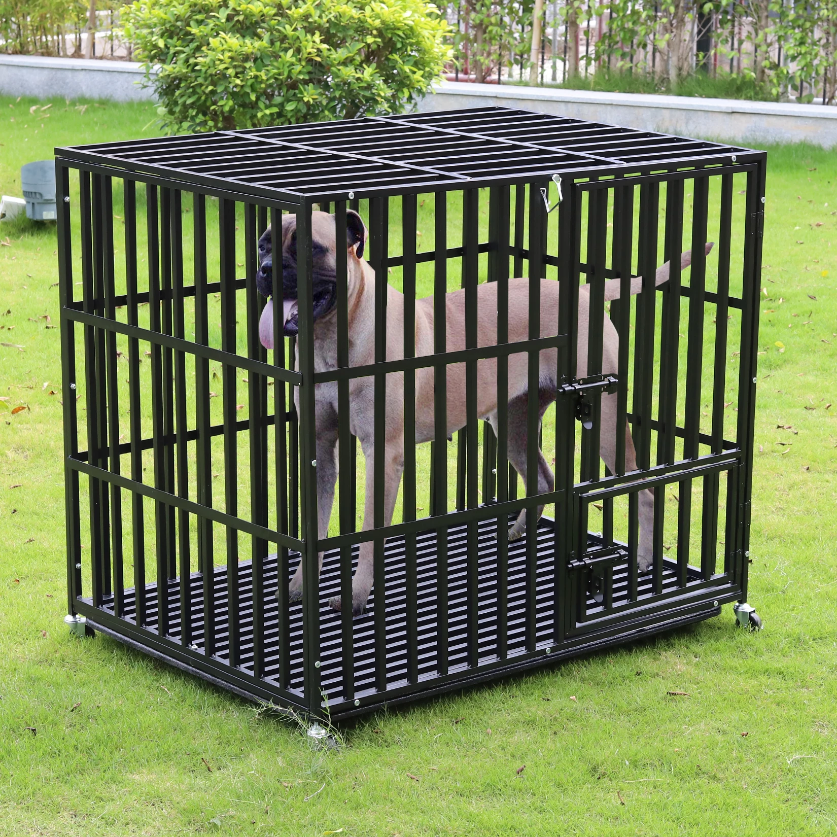 Heavy Duty Dog Crate With Wheels - Image 7