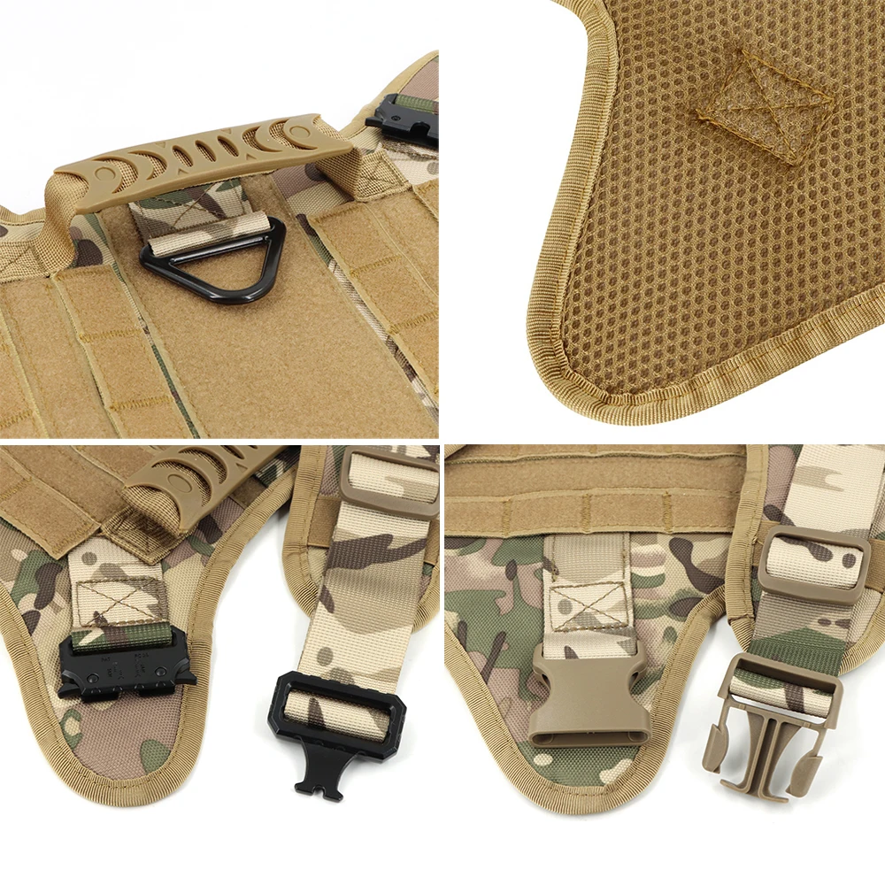 Tactical Dog Harness Leash Set - Image 4