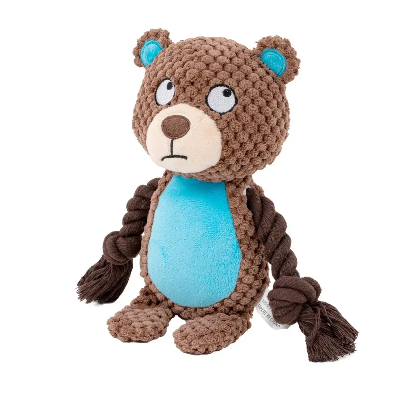Squeaky Plush Dog Chew Toy - Image 13