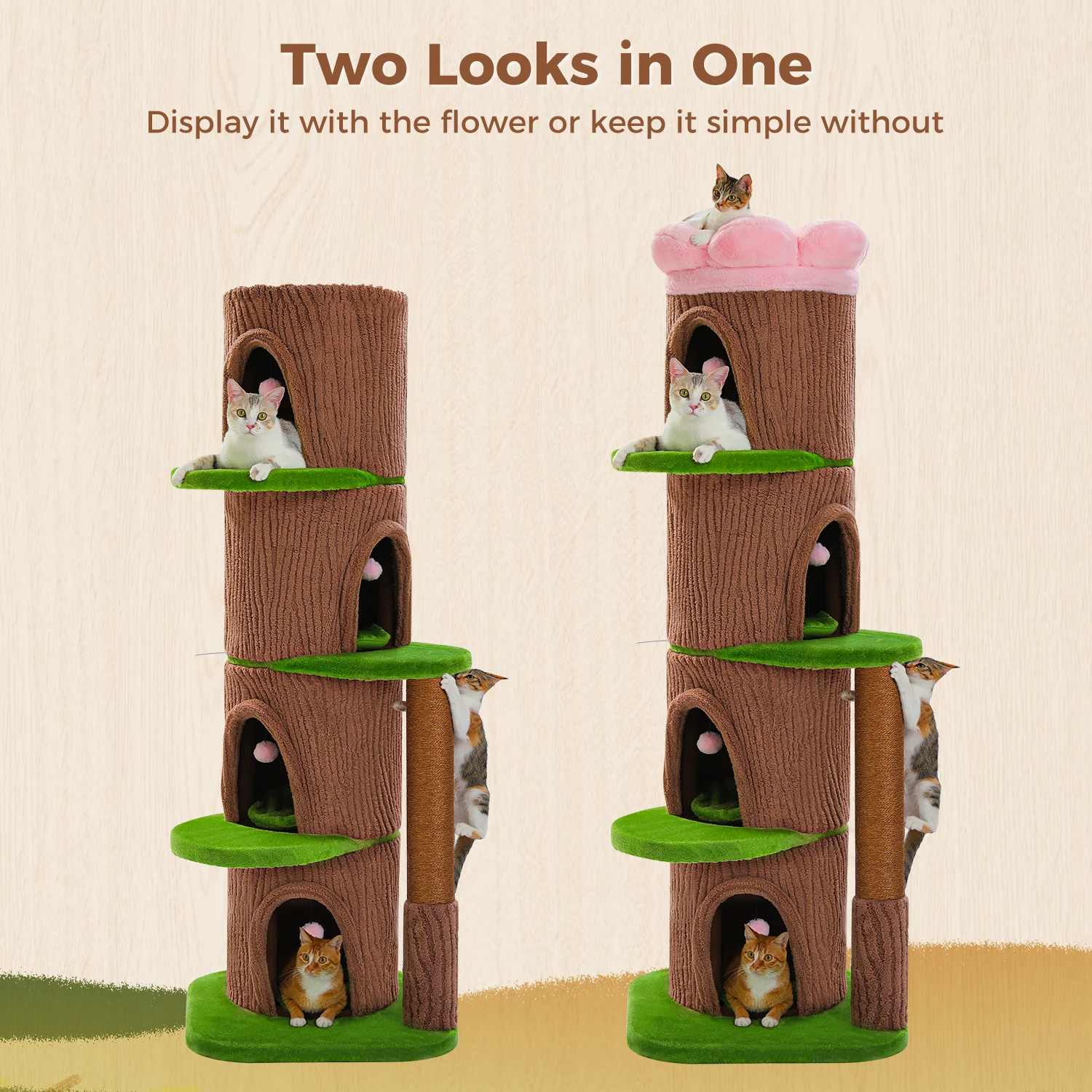 Large Luxury Cat Tree - Image 5