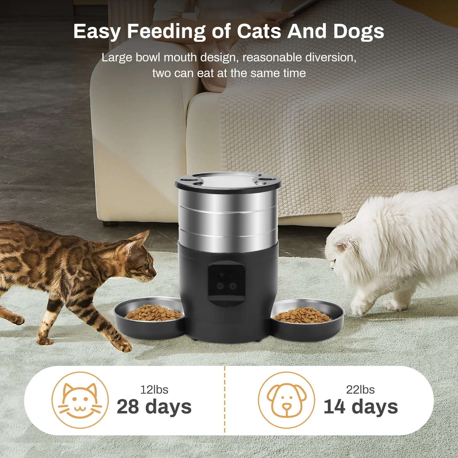WiFi Automatic Cat Feeder - Image 4