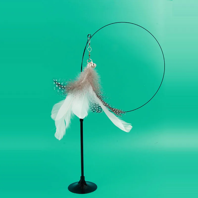 Feather Teaser Wand Cat Toy - Image 8