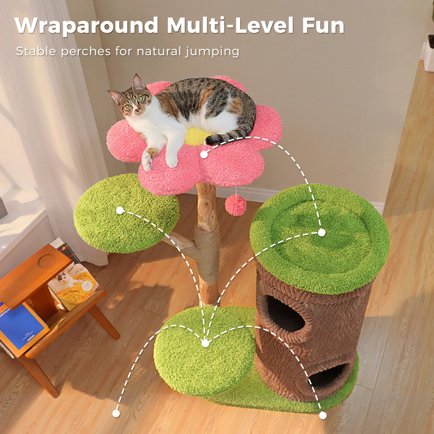 Large Luxury Cat Tree - Image 8
