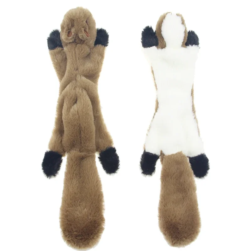 Animal Squeaky Plush Dog Toy - Image 3