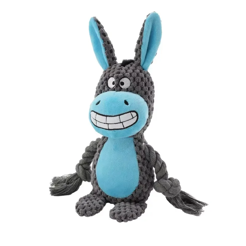 Squeaky Plush Dog Chew Toy - Image 12