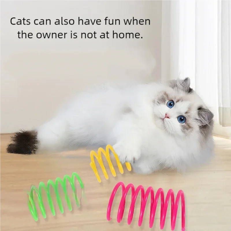 Colorful Cat Spring Toys - Image 2