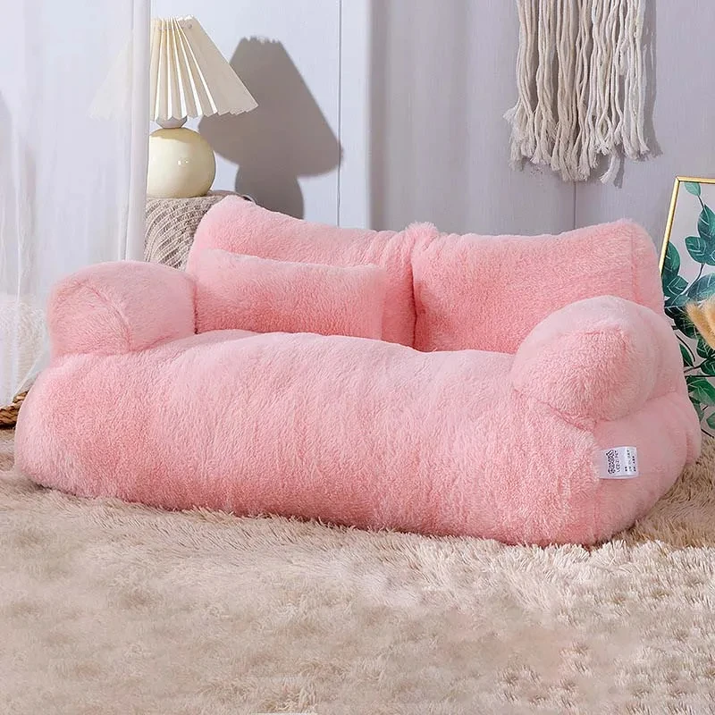 Luxury Plush Cat Bed - Image 3