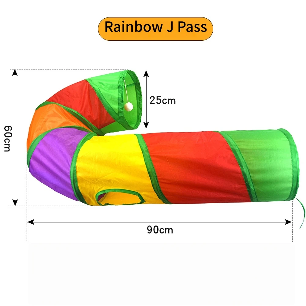 Foldable Cat Play Tunnel - Image 16