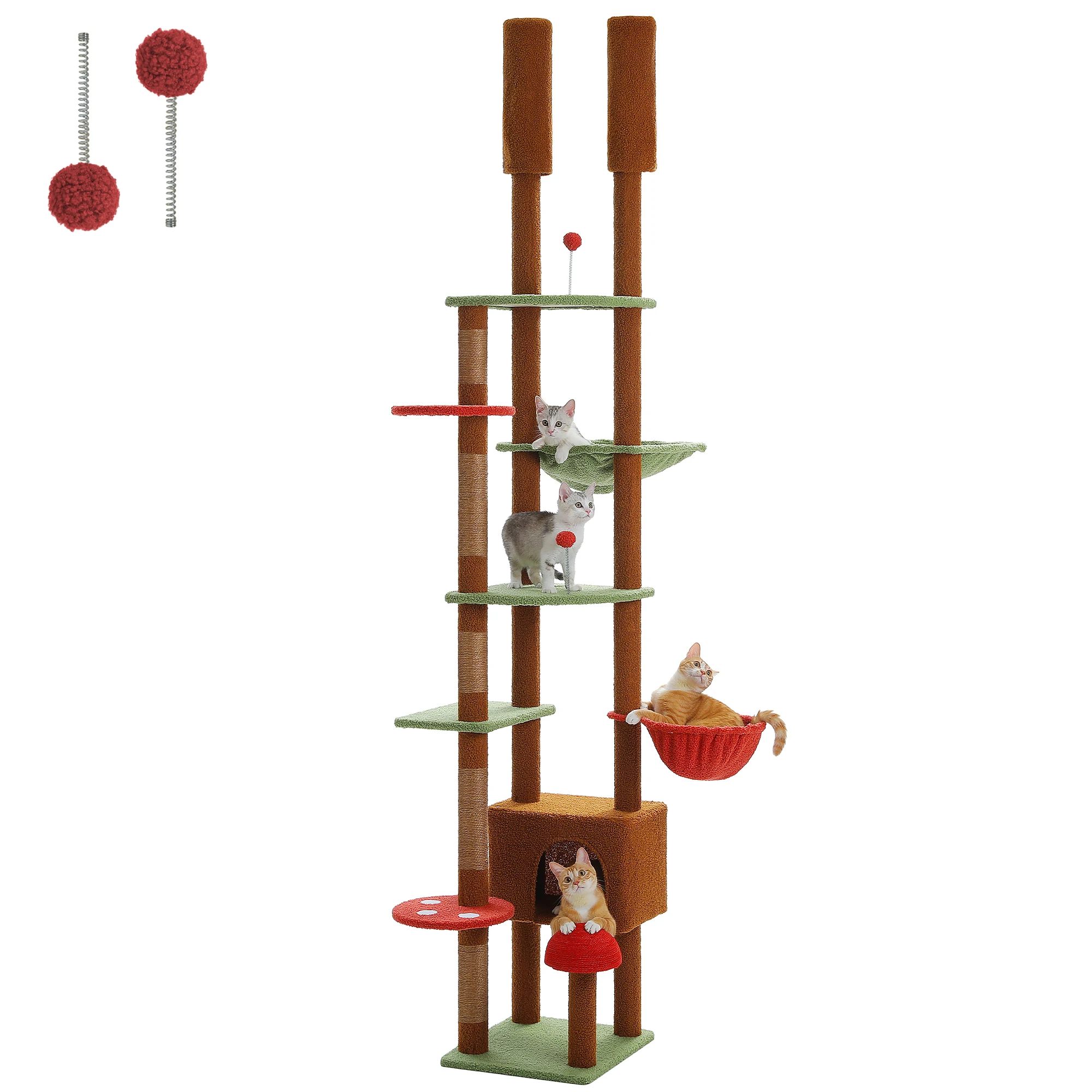 Floor To Ceiling Cat Tree - Image 7
